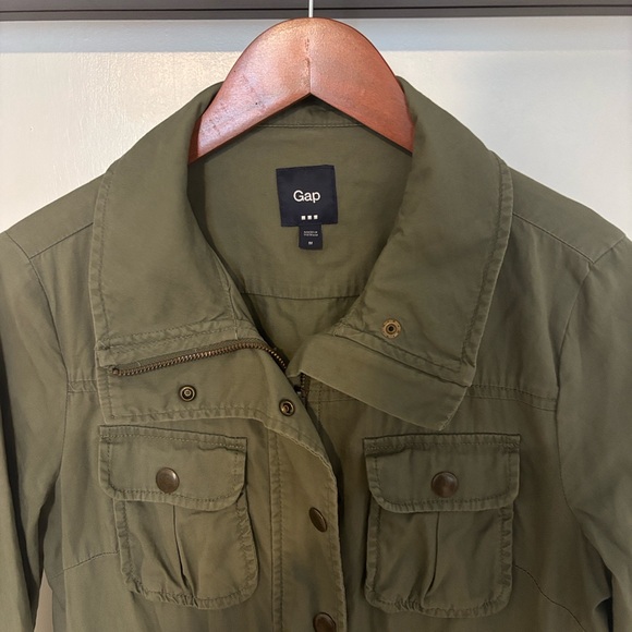 Gap Olive Jacket - Picture 2 of 5